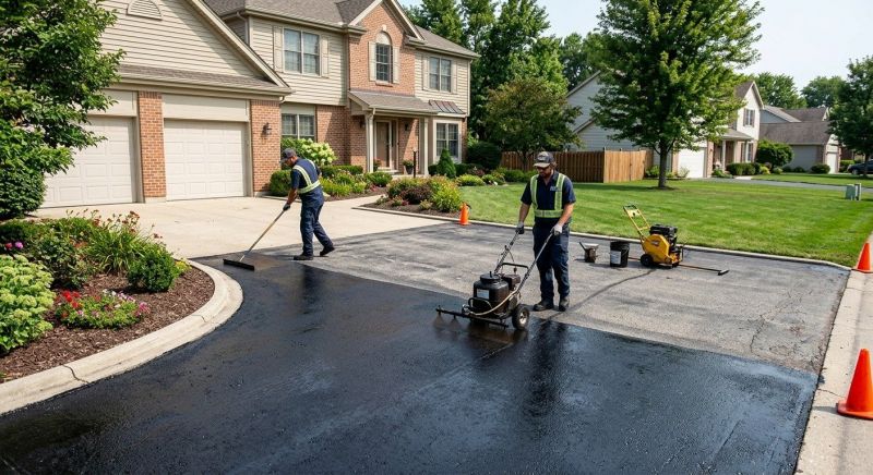 Asphalt Driveway Resurfacing in Denver, CO