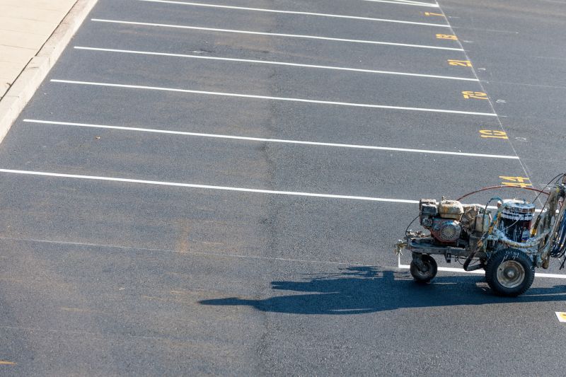 Asphalt Marking in Alpharetta, GA