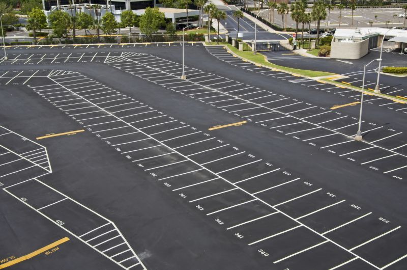 Asphalt Parking Lot Sealing in San Antonio, TX