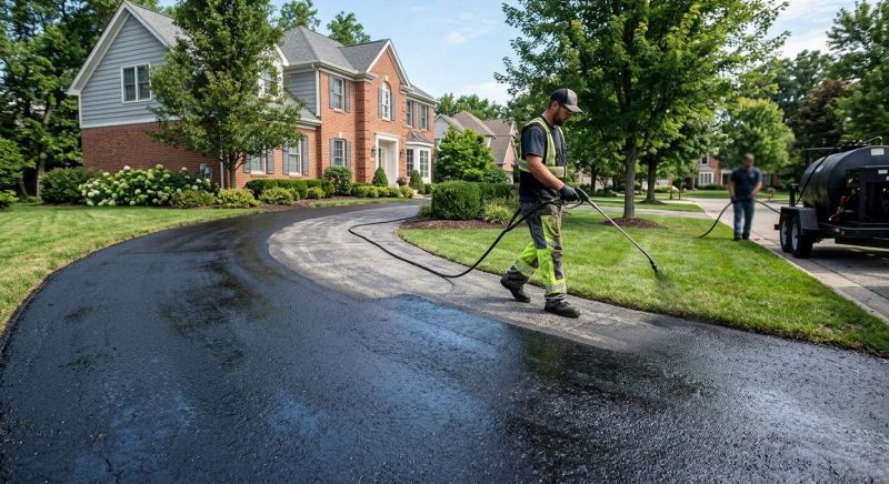 Asphalt Slurry Sealing in Grand Rapids, MI