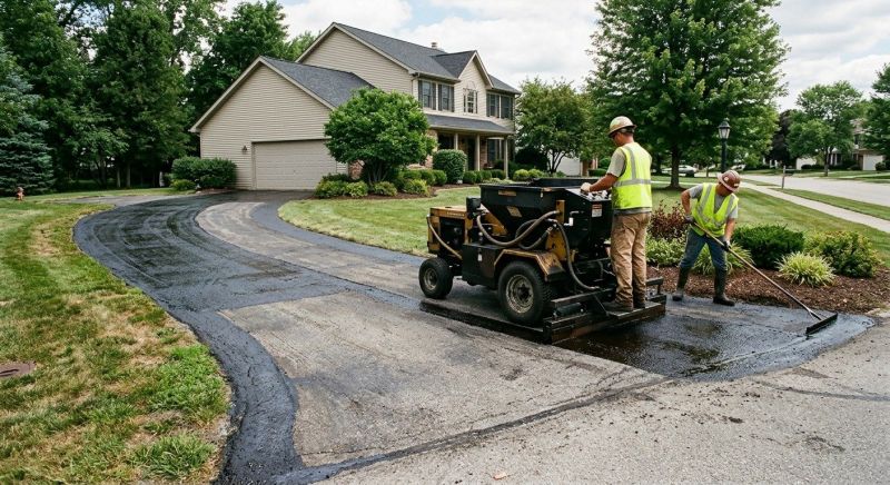 Asphalt Slurry Sealing in Fort Collins, CO