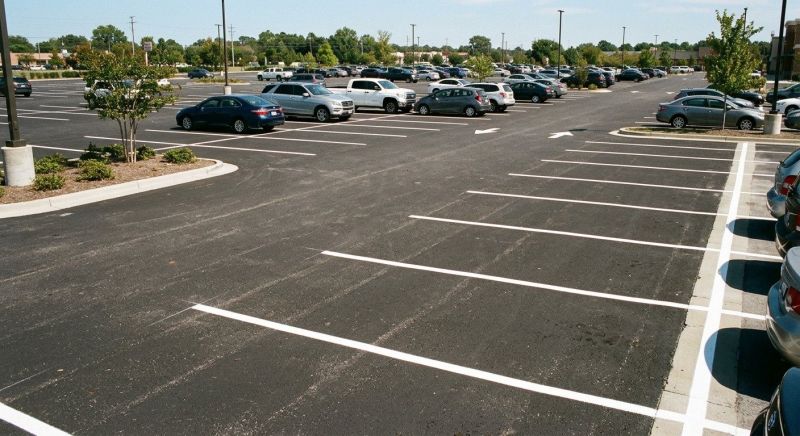 Asphalt Striping in Lawrenceville, GA