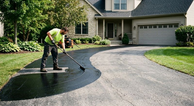 Blacktop Sealcoating in Denver, CO