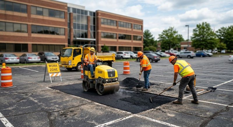 Church Parking Lot Repair in Little Rock, AR