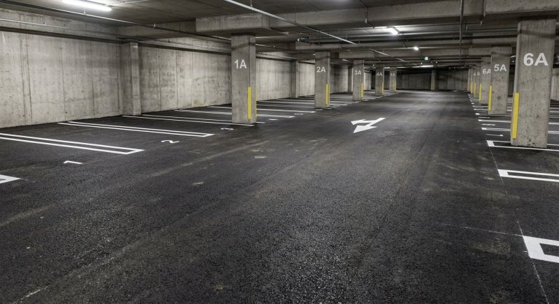 Commercial Asphalt Painting in Suwanee, GA