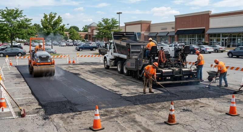 Commercial Paving Repair in Bluffton, SC