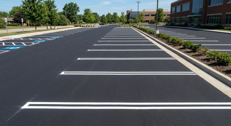 Parking Lot Marking Service in Suwanee, GA