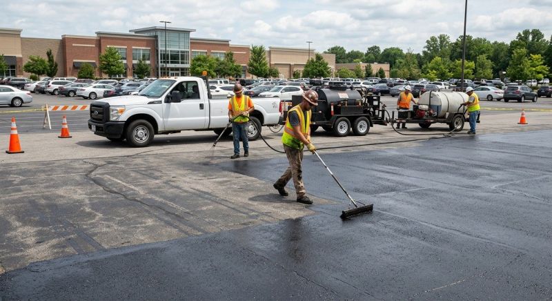 Parking Lot Resurfacing in Grand Rapids, MI