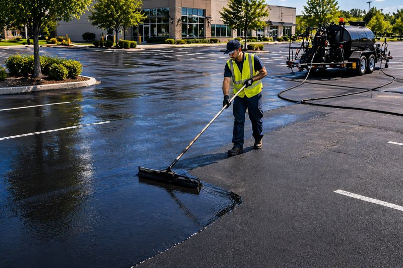Parking Lot Sealcoating in Grand Rapids, MI