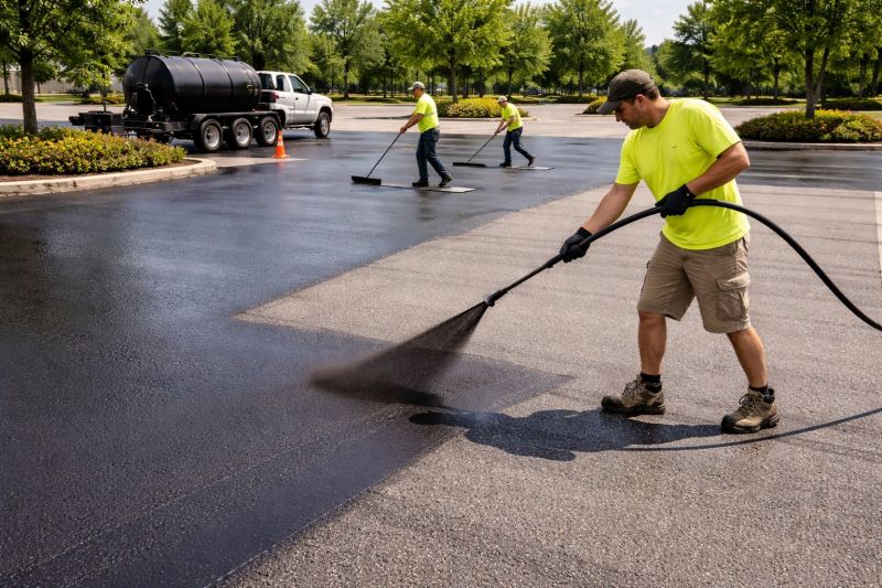 Parking Lot Sealcoating in Fort Collins, CO