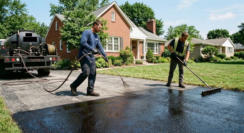 Tar Driveway Sealing in Fort Myers, FL