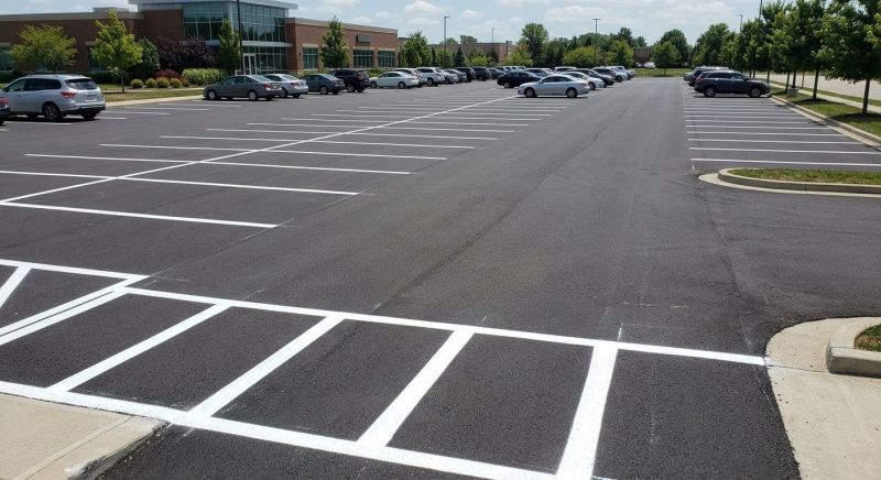 Church Parking Lot Striping in Suwanee, GA